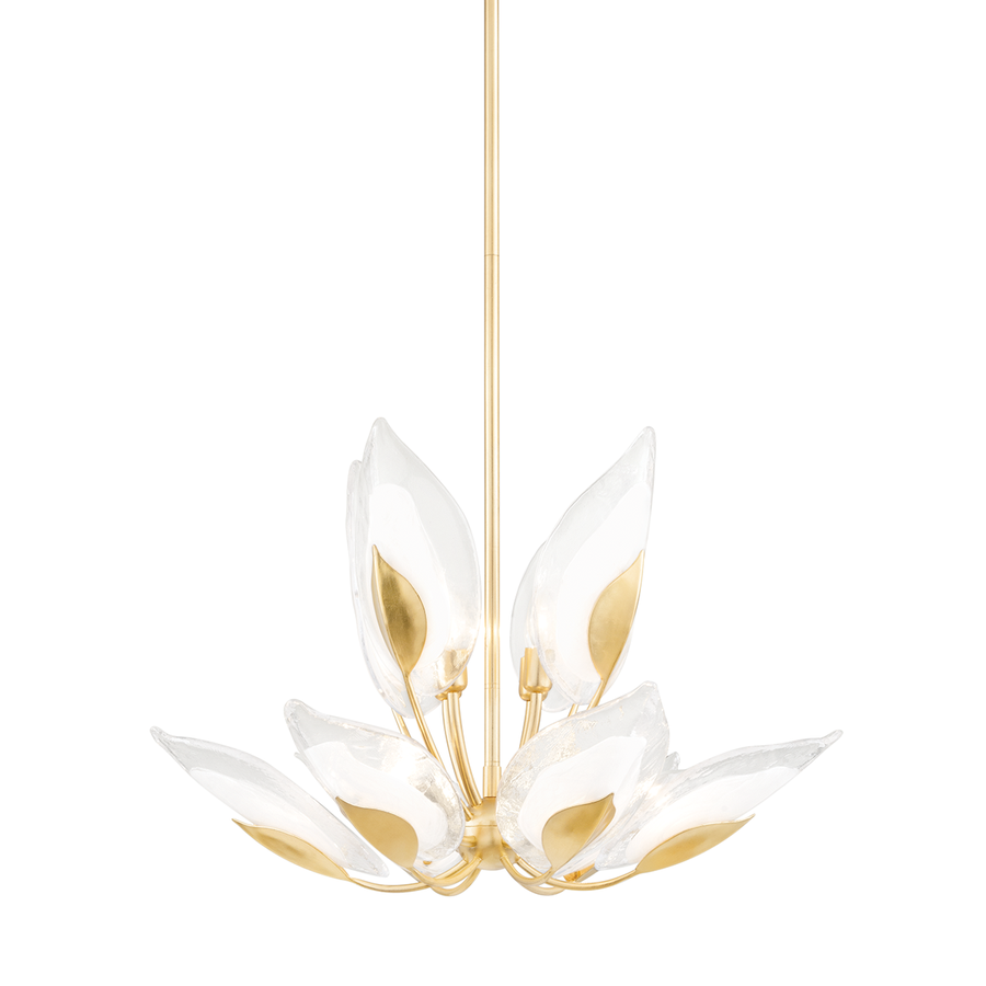 Hudson Valley Lighting BLOSSOM CHANDELIER — Gold Leaf
