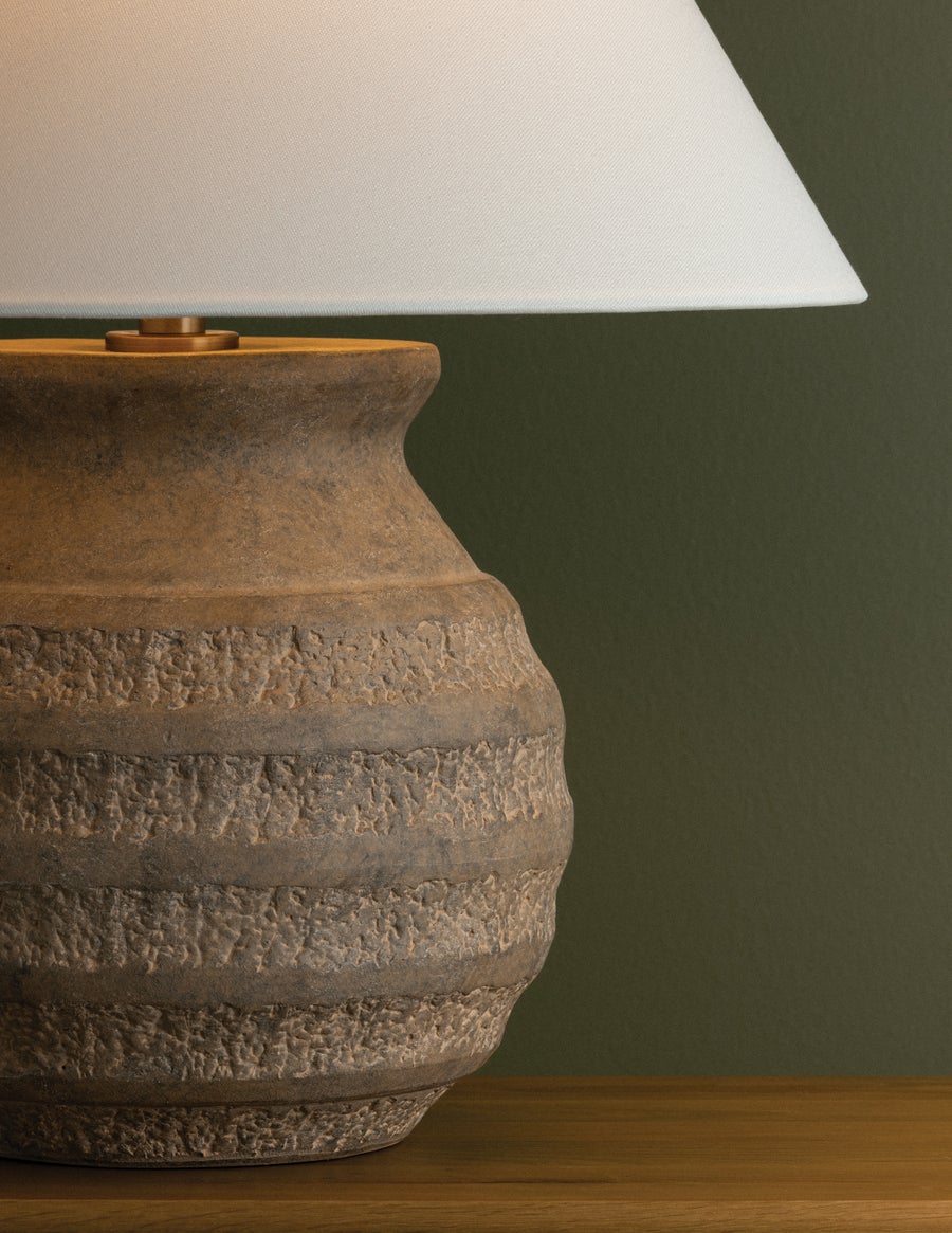 Troy Lighting Dorian Table Lamp — PTL2623-PBR