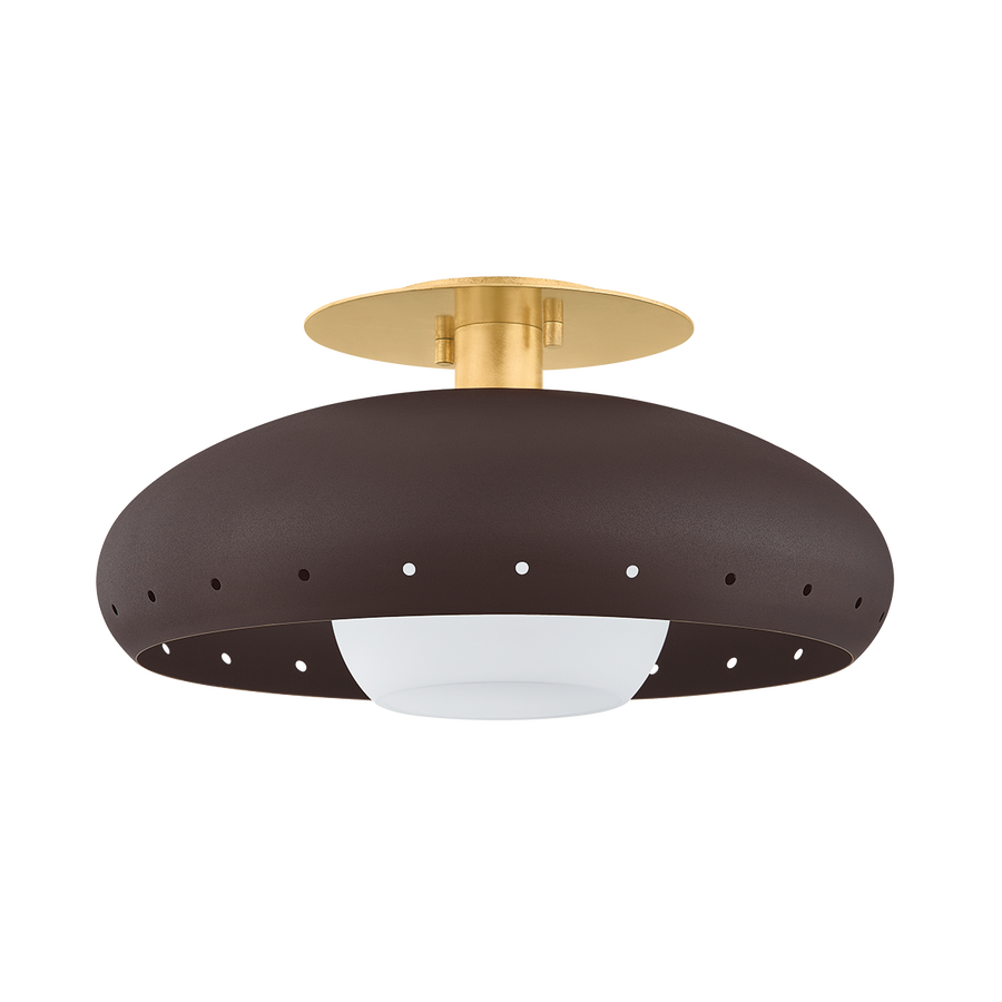 Mitzi Kimber Flush Mount — H1015501-VGL/TBZH