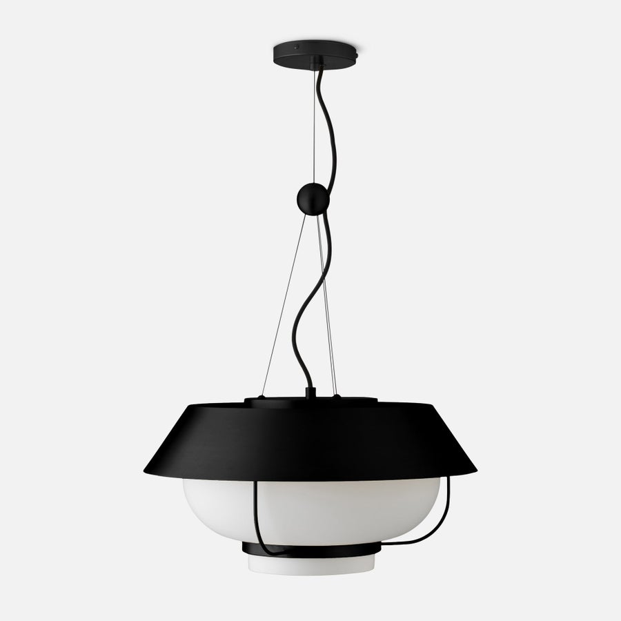 Schoolhouse Alfred Pendant — SH148276-BK-ST