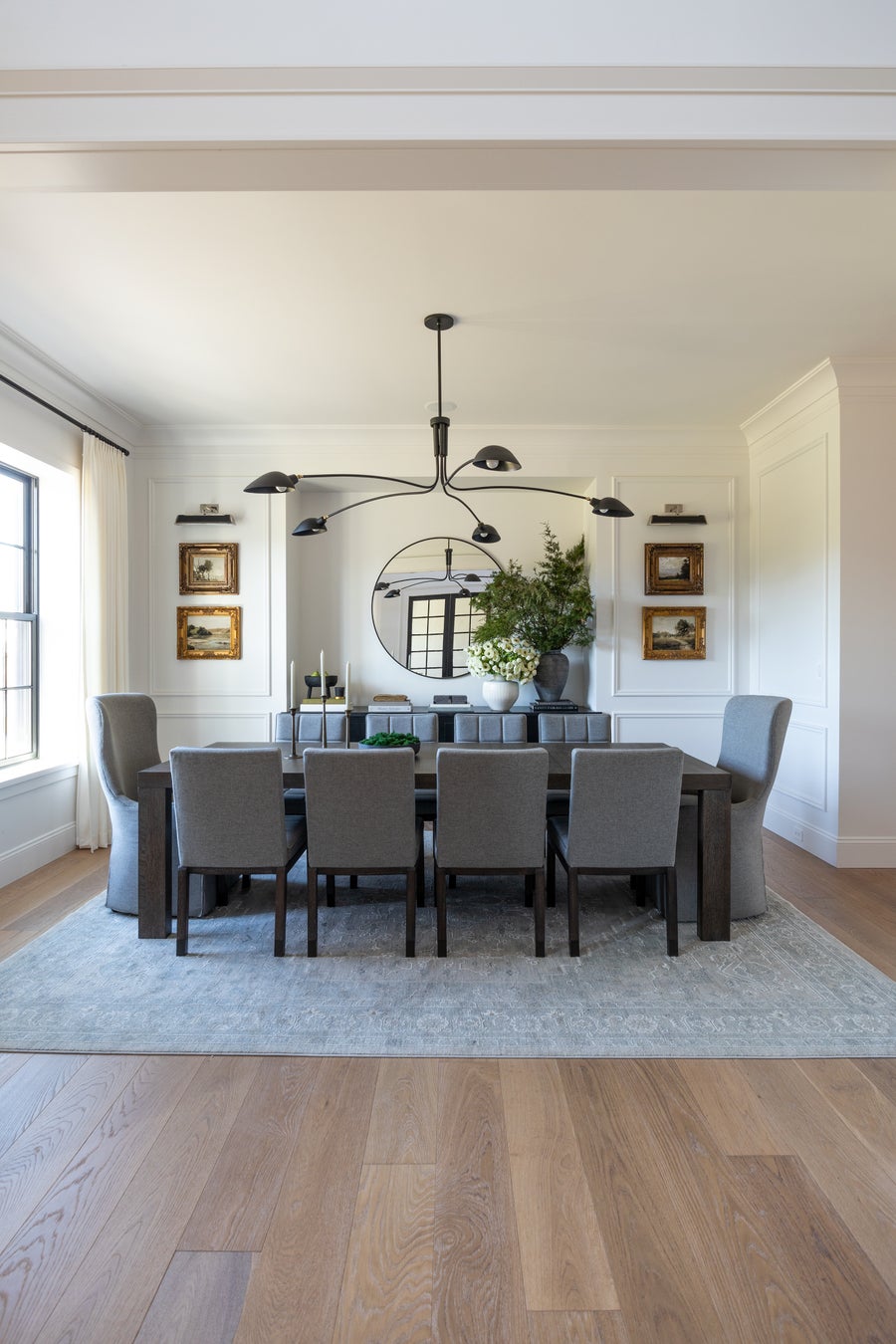 Troy Lighting LEO Chandelier — F7815-SBK