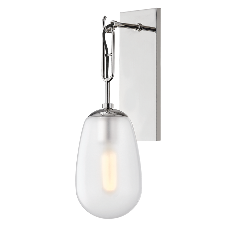 Hudson Valley Lighting Bruckner Wall Sconce — Polished Nickel