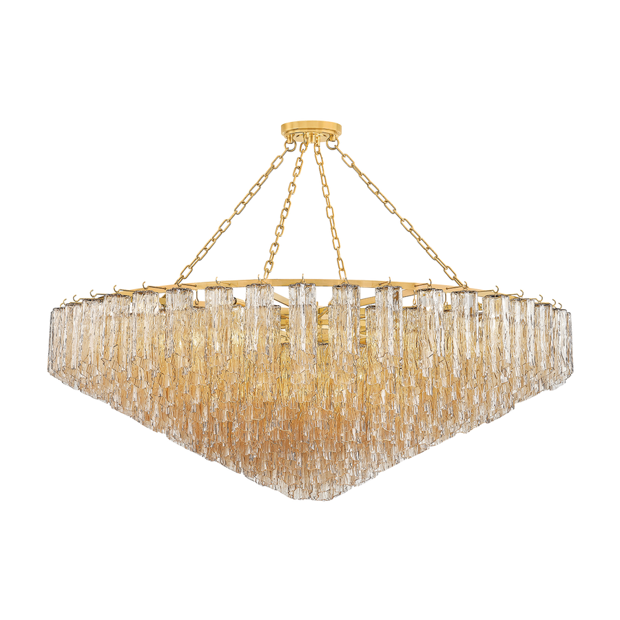 Hudson Valley Lighting WATERTOWN Chandelier — Aged Brass