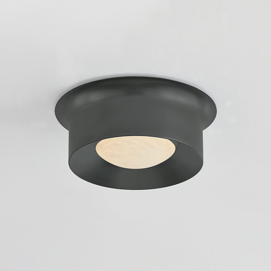 Hudson Valley Lighting NOXON Flush Mount — Distressed Bronze