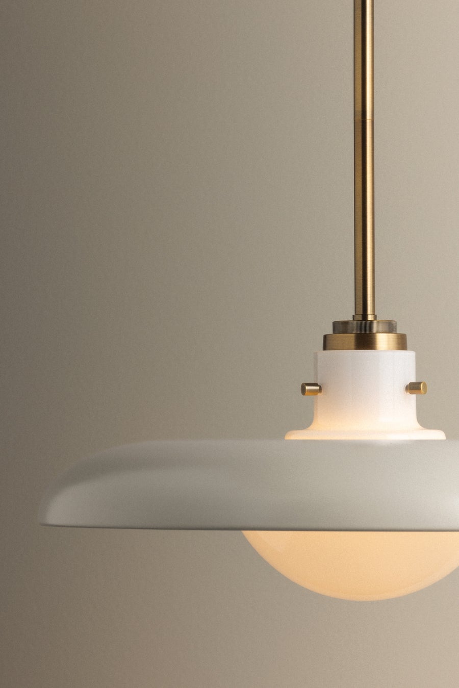 Troy Lighting Gustavo Pendant — F2620-PBR/OW