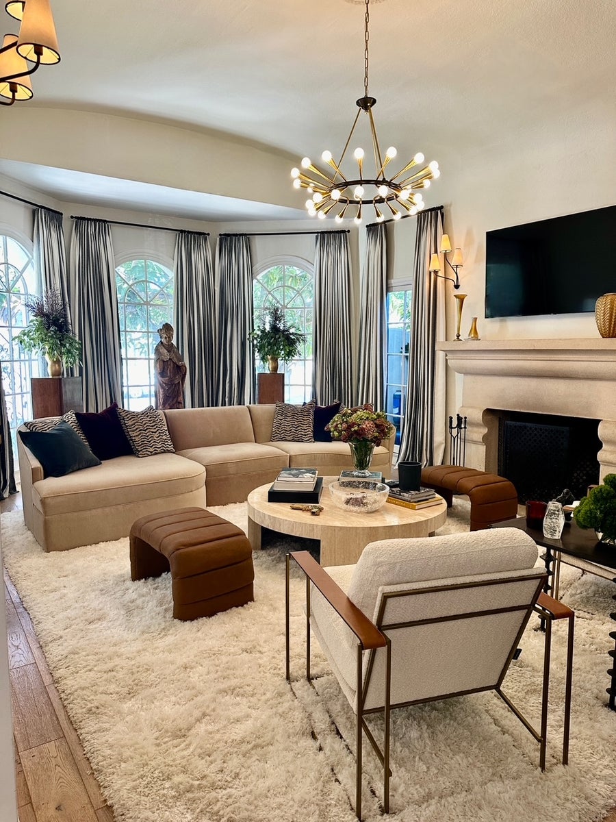 Corbett Lighting Aries Chandelier — 401-30-VPB/BBR
