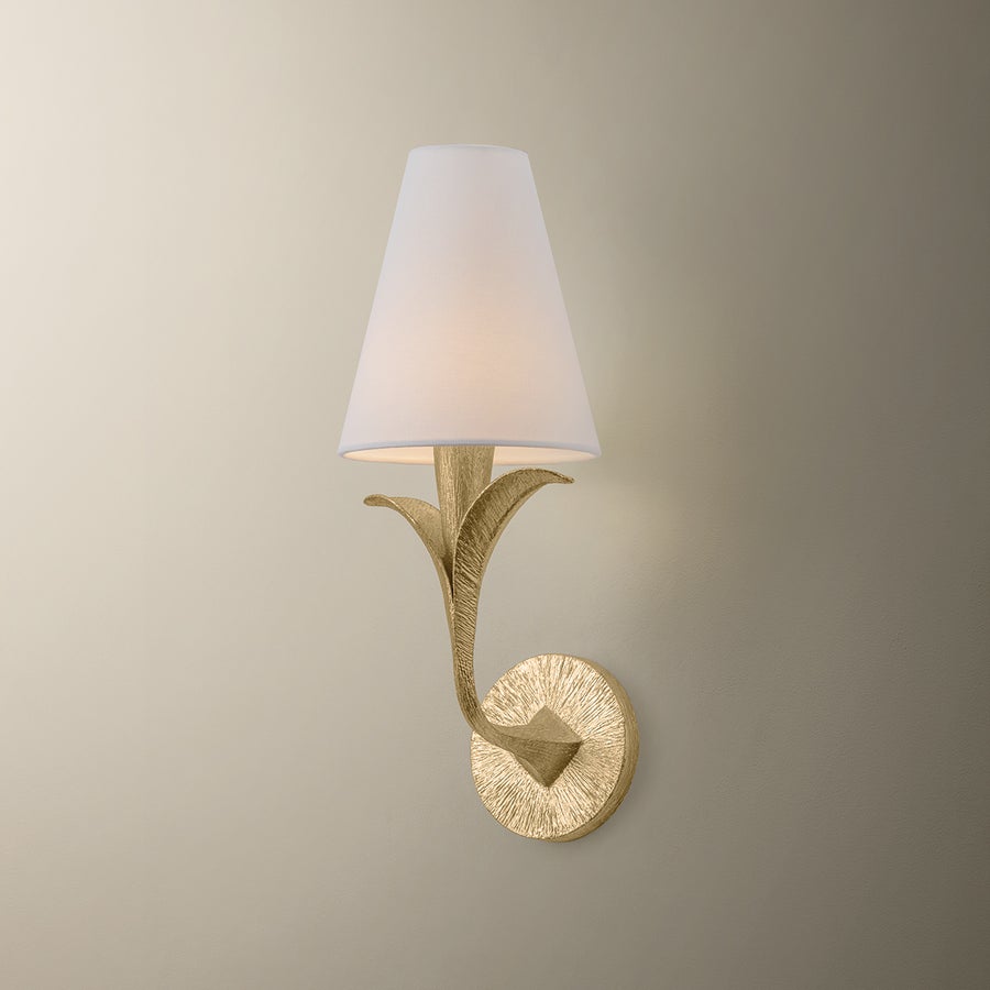 Troy Lighting Quill Wall Sconce — B4717-GLI