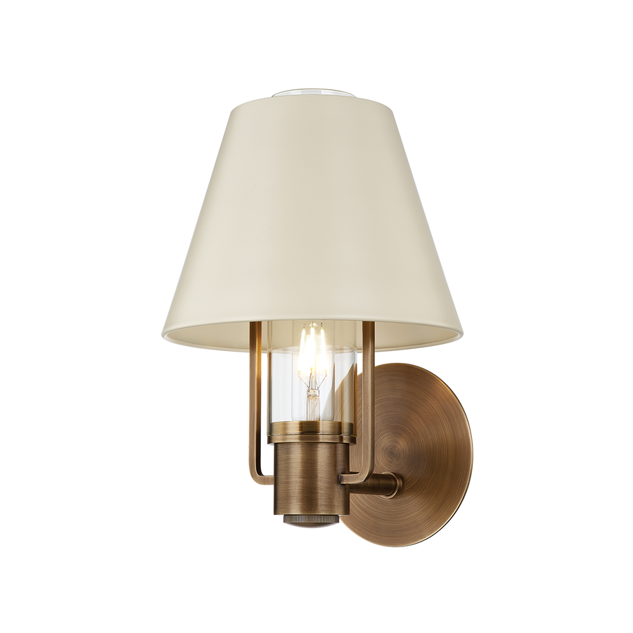 Troy Lighting KINDLE Wall Sconce — B1613-PBR/SSD