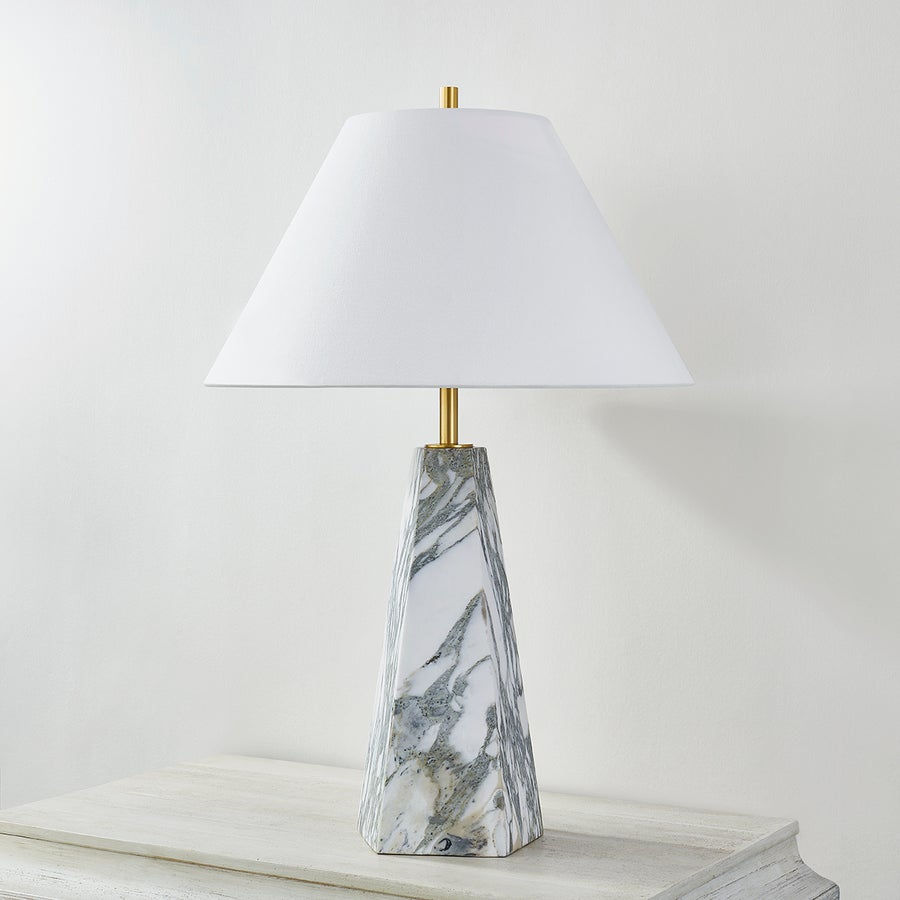 Hudson Valley Lighting BENICIA Table Lamp — Aged Brass