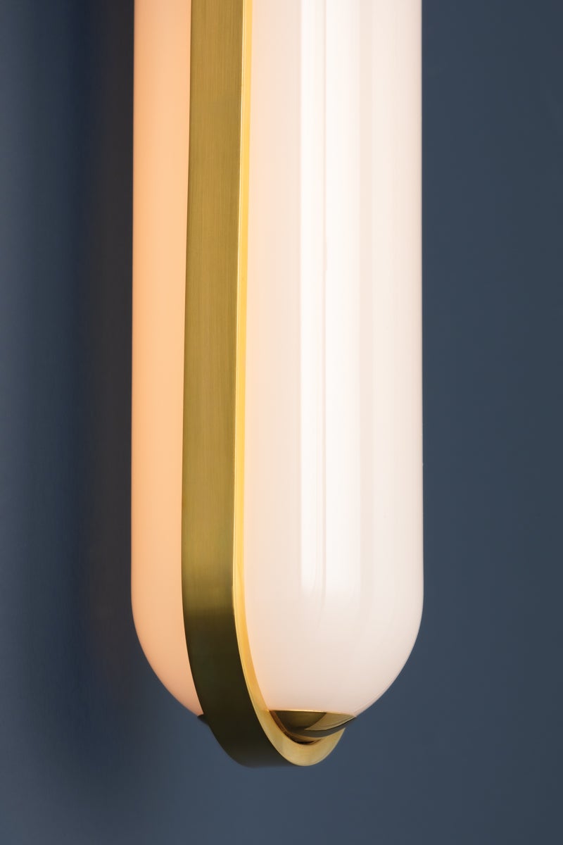 Hudson Valley Lighting LORIMER Wall Sconce — Aged Brass