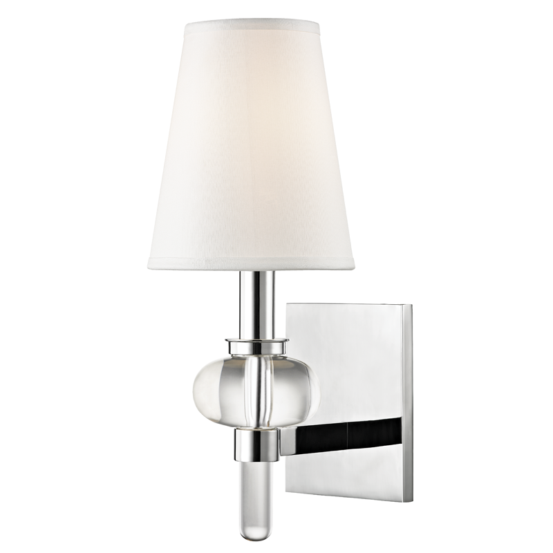 Hudson Valley Lighting Luna Wall Sconce — Polished Chrome