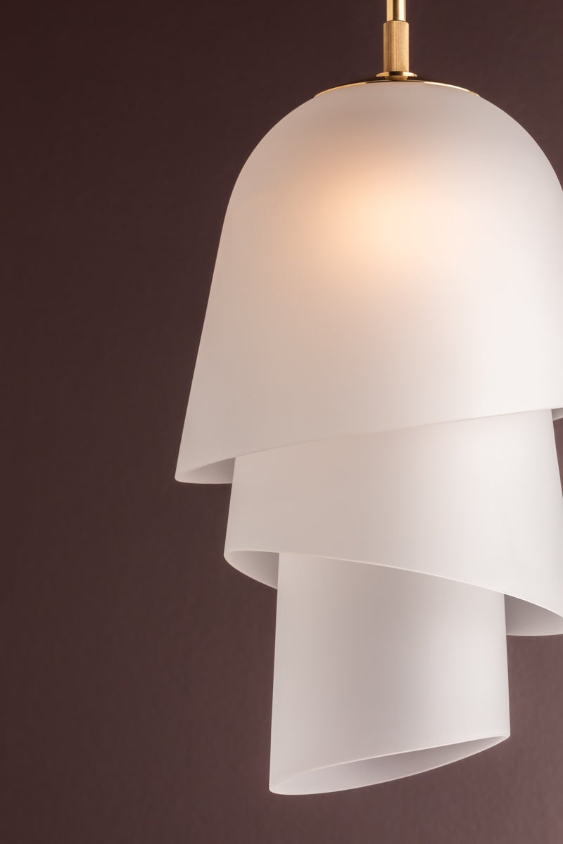 Corbett Lighting HELA PENDANT — 470-13-VB
