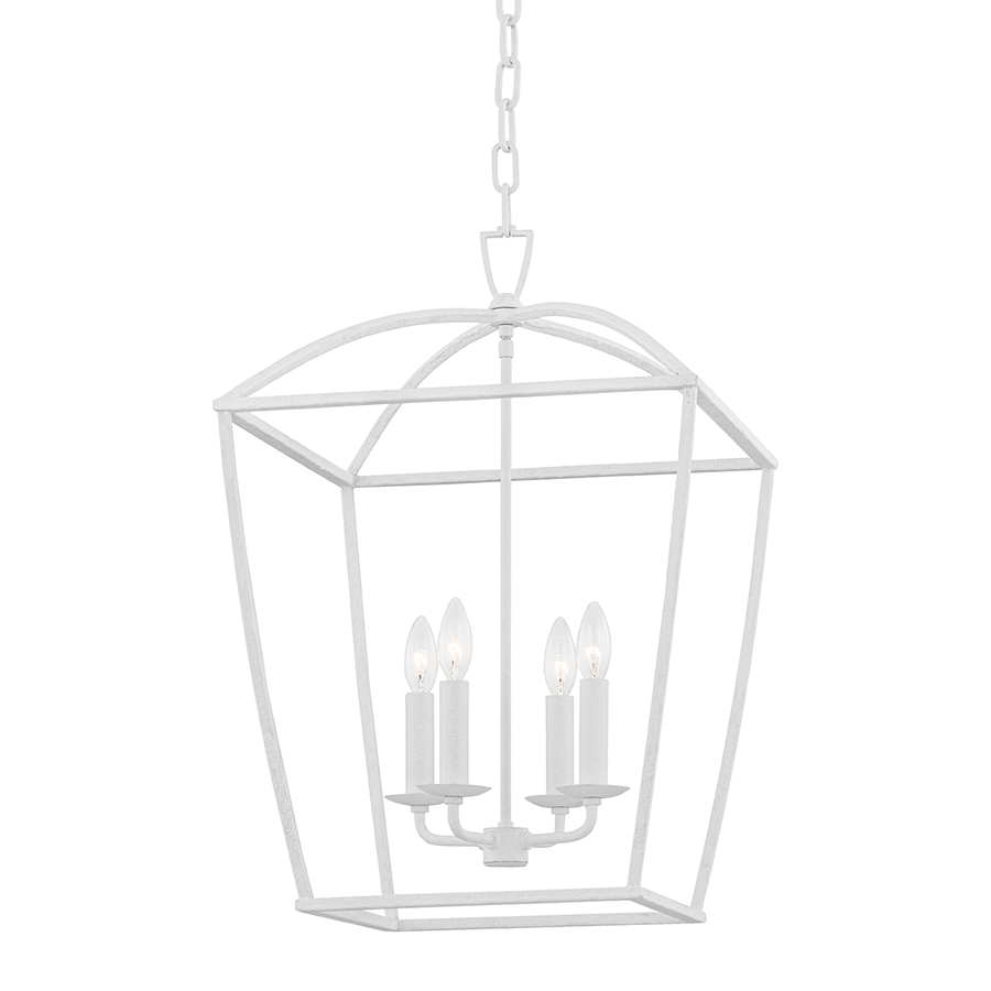 Hudson Valley Lighting Bryant Lantern — White Plaster
