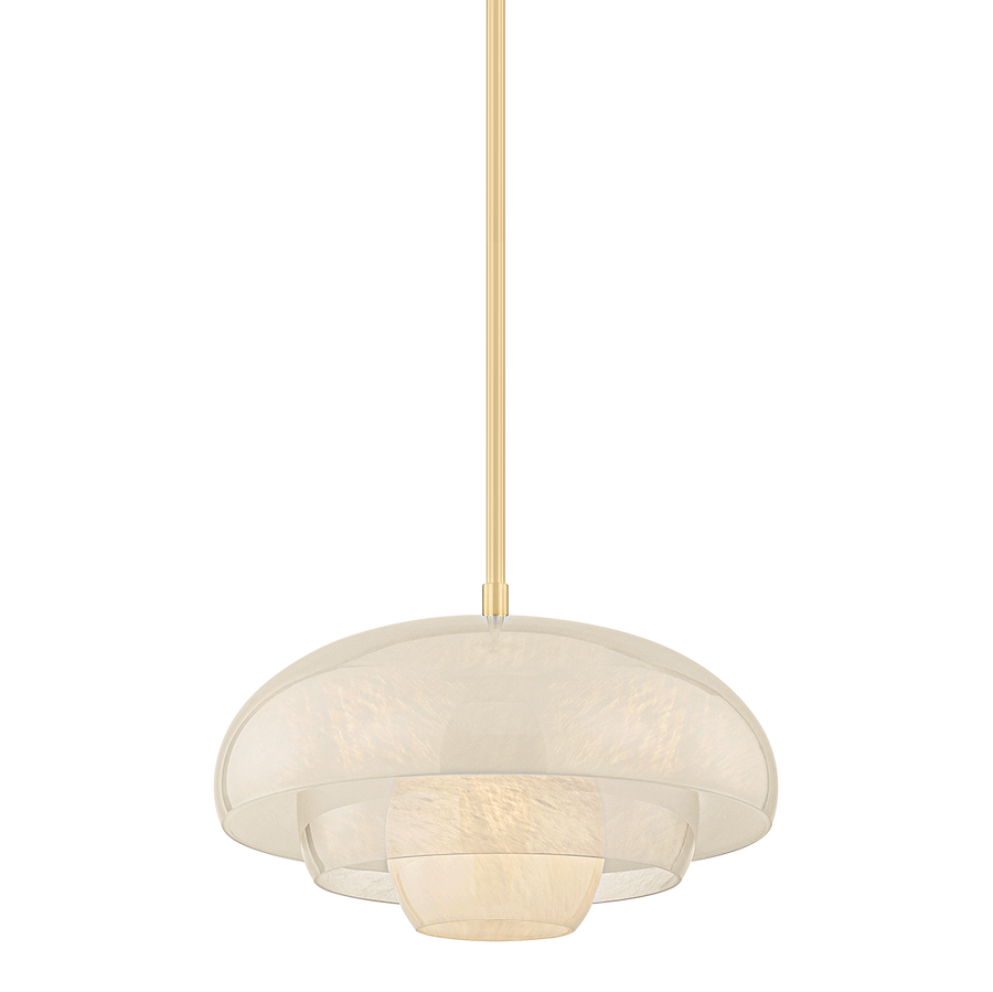 Hudson Valley Lighting AUBURNDALE Pendant — Aged Brass
