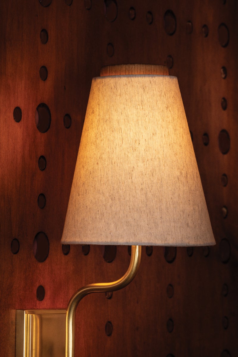 Hudson Valley Lighting SULLIVAN Wall Sconce — Aged Brass