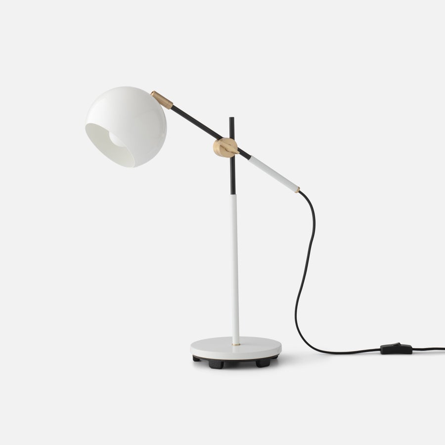 Schoolhouse Isaac Table Lamp — SH147841-WT-GS