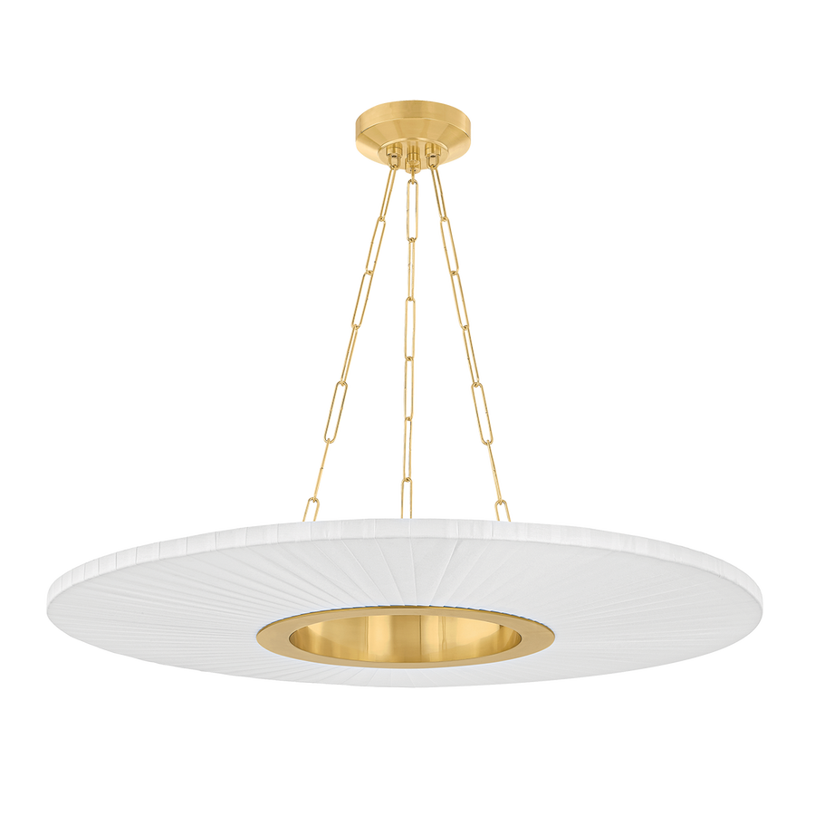 Hudson Valley Lighting PRATTSBURGH Chandelier — Aged Brass