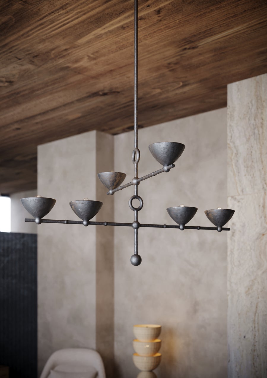Troy Lighting VISHAL Chandelier — F2339-BPG