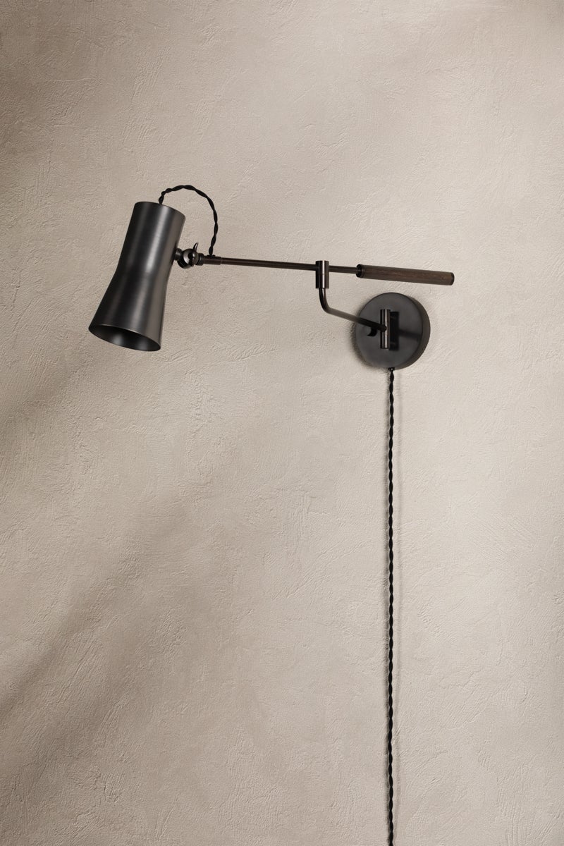 Troy Lighting NOVEL Plug-in Sconce — PTL1308-BRZ