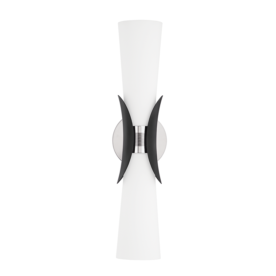 Troy Lighting Muncie Wall Sconce — B2102-PN/SBK