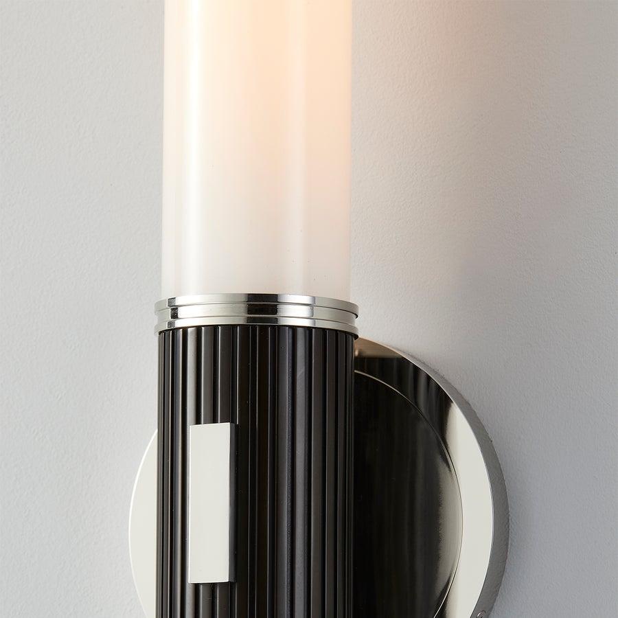 Hudson Valley Lighting Crewe Wall Sconce — 3614-PN/BBR