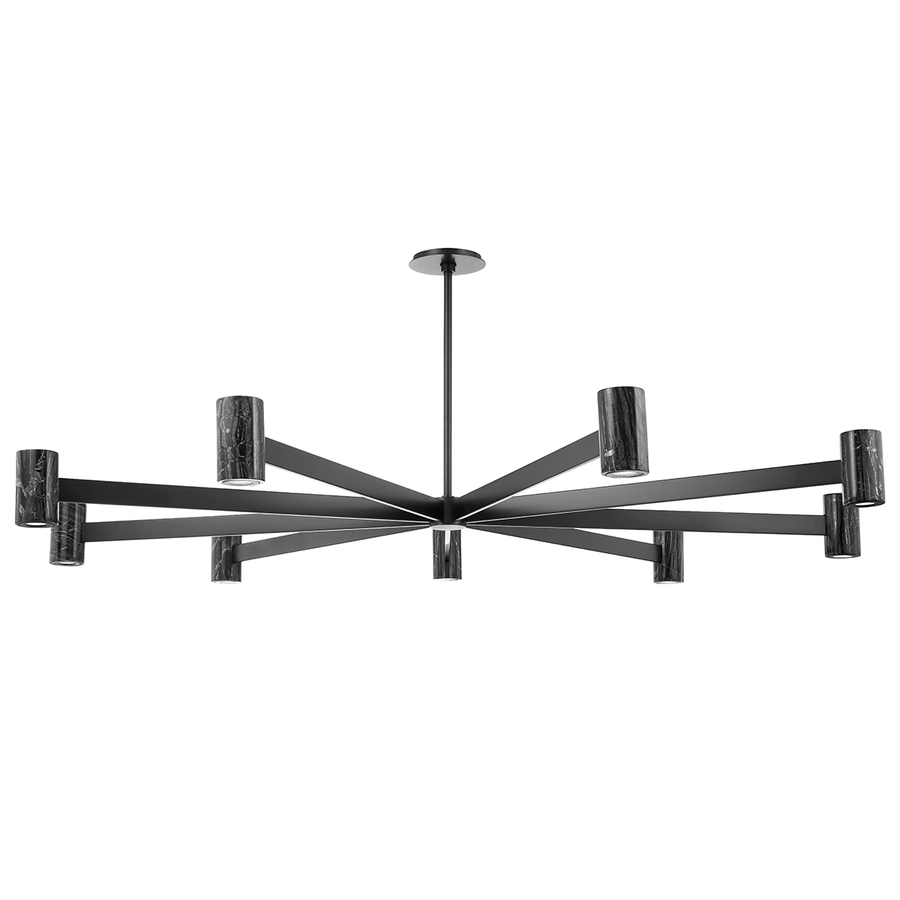 Hudson Valley Lighting Predock Chandelier — Black Bronze