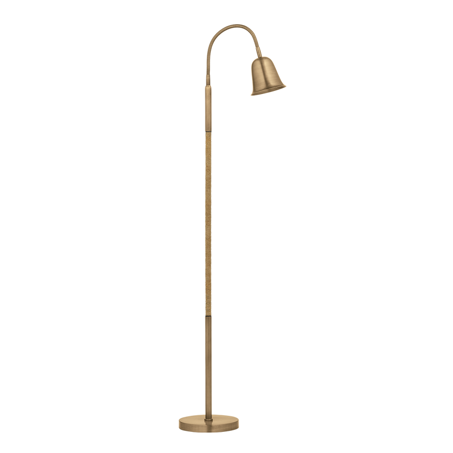 Troy Lighting Wharf Floor Lamp — PFL1053-PBR