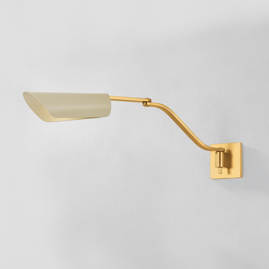 Hudson Valley Lighting DOUGLASTON WALL SCONCE — 6810-AGB/SSD