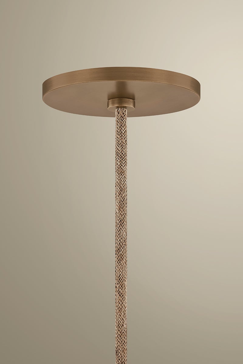 Troy Lighting Ahrens Pendant — F3724-PBR