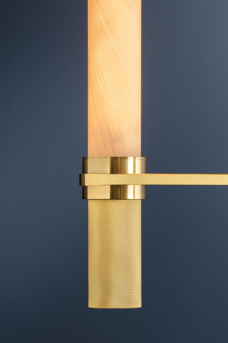 Hudson Valley Lighting ALLENTOWN Chandelier — Aged Brass