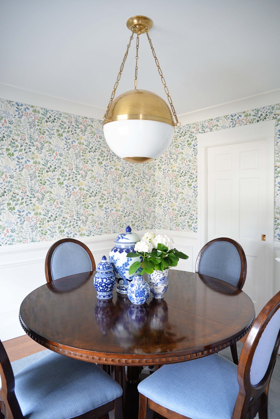 Hudson Valley Lighting Sphere No.2 Pendant — Aged Brass