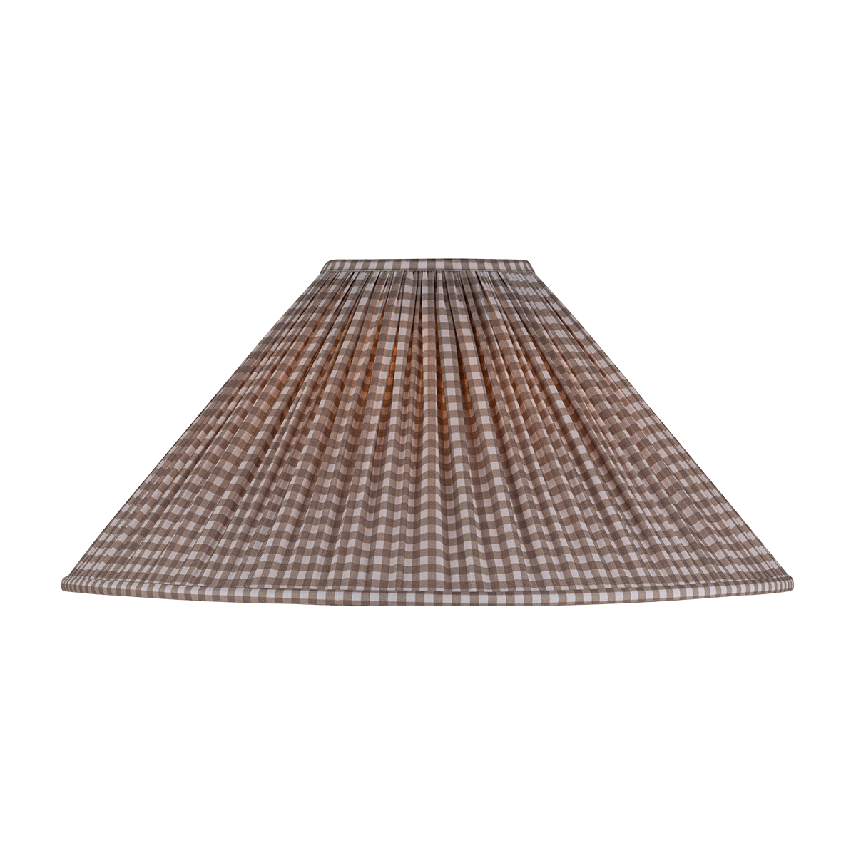 Gathered Wide Tapered Shade