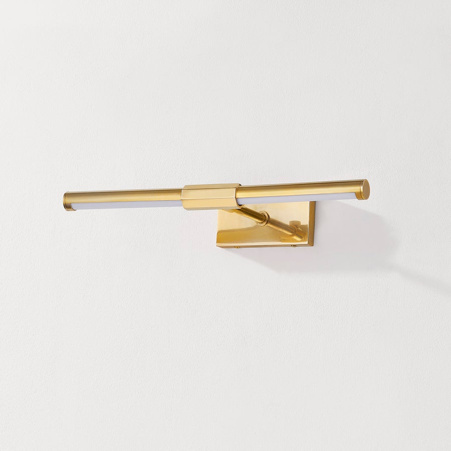 Hudson Valley Lighting MELBOURNE Picture Light — Aged Brass