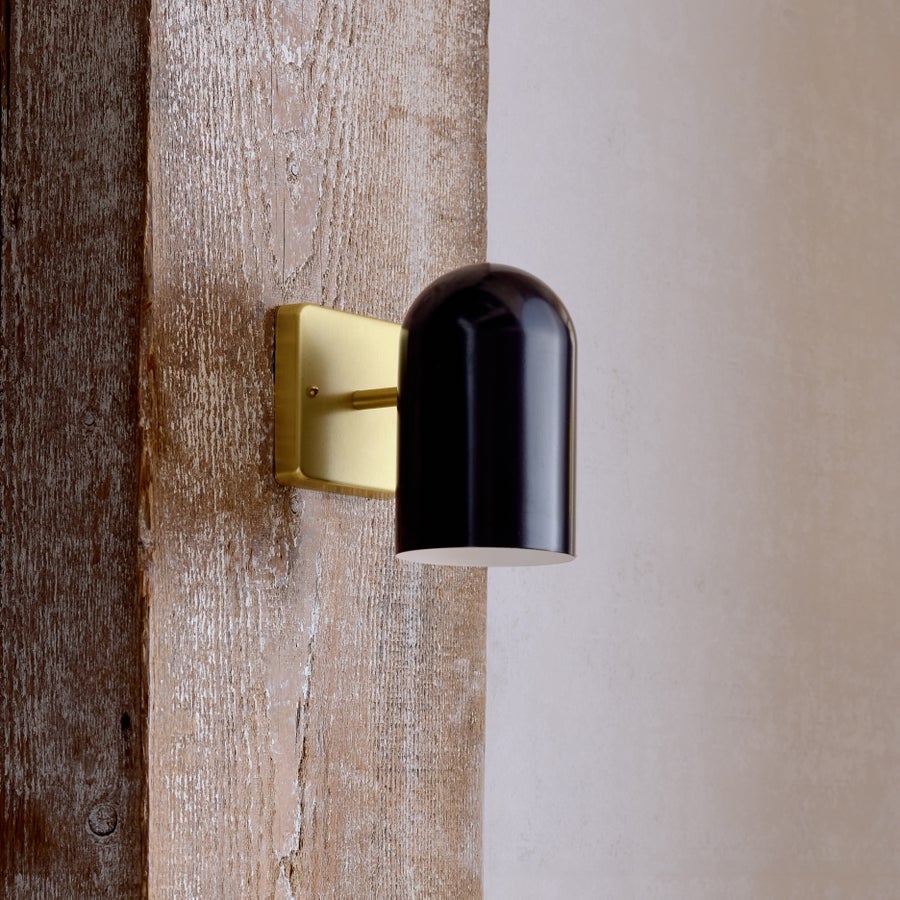 Schoolhouse Allegheny Wall Sconce — SH132965-NB/BK