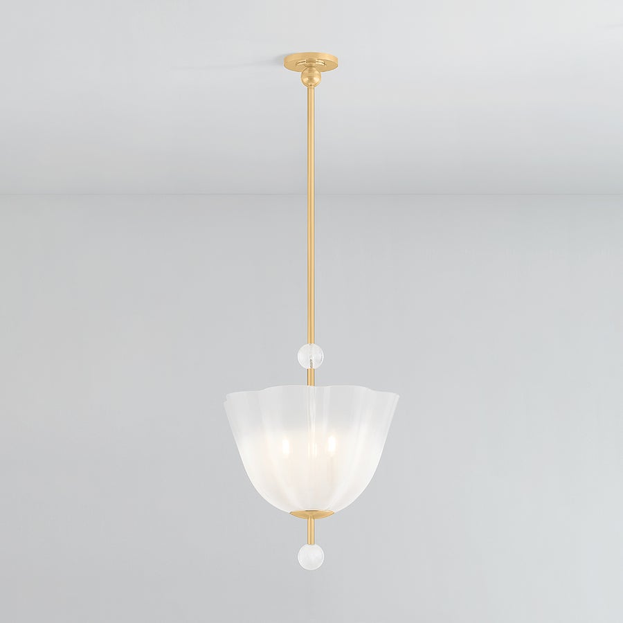Hudson Valley Lighting CAMBRIA HEIGHTS Lantern — Aged Brass