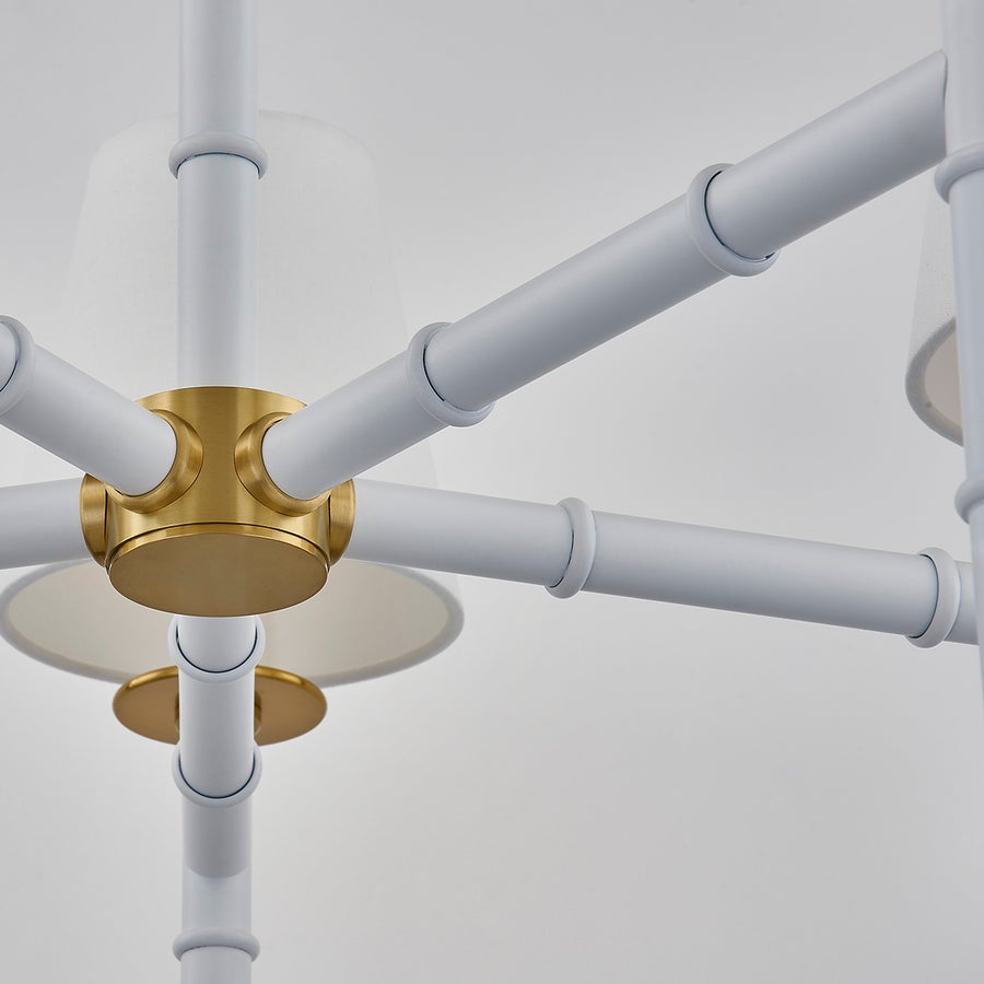 Mitzi Banyan Chandelier — H759805-AGB/SWH