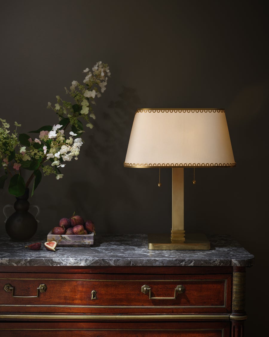 Hudson Valley Lighting Claude Table Lamp — Aged Brass