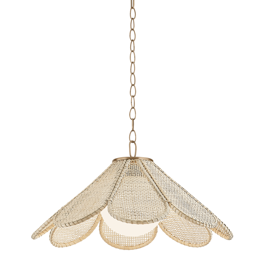 Troy Lighting Petal Pendant — F3324-PBR