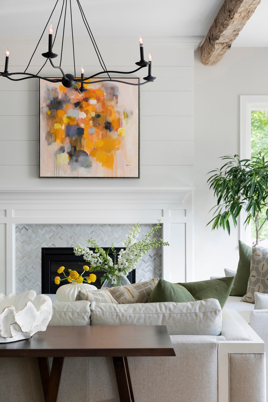 Troy Lighting Sawyer Chandelier — F6306-FOR