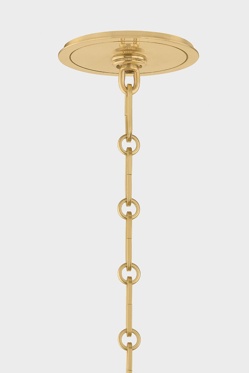 Hudson Valley Lighting Clivedon Chandelier — MDS1403-AGB/SSG