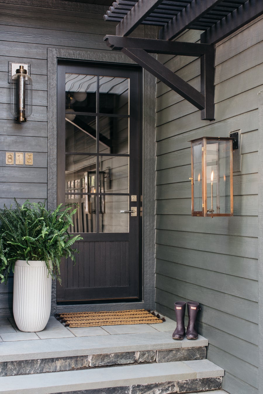 Troy Lighting Atwater Exterior Wall Sconce — B7032-PBR
