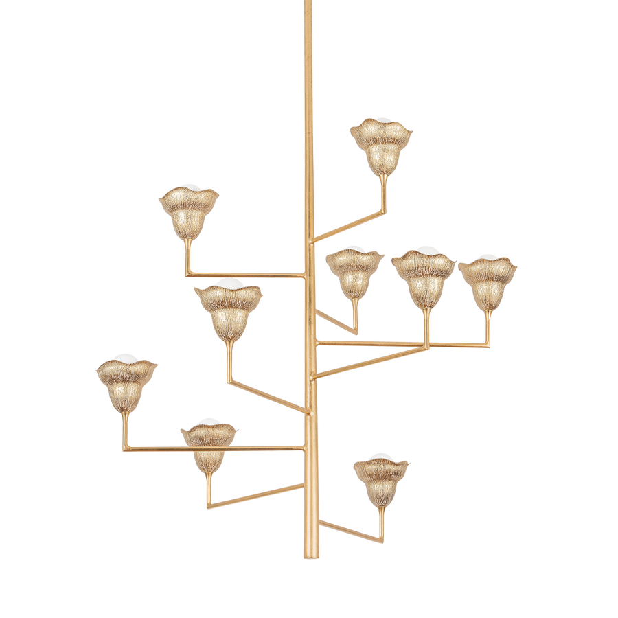 Hudson Valley Lighting ALORA Chandelier — 1289-VGL/GLI