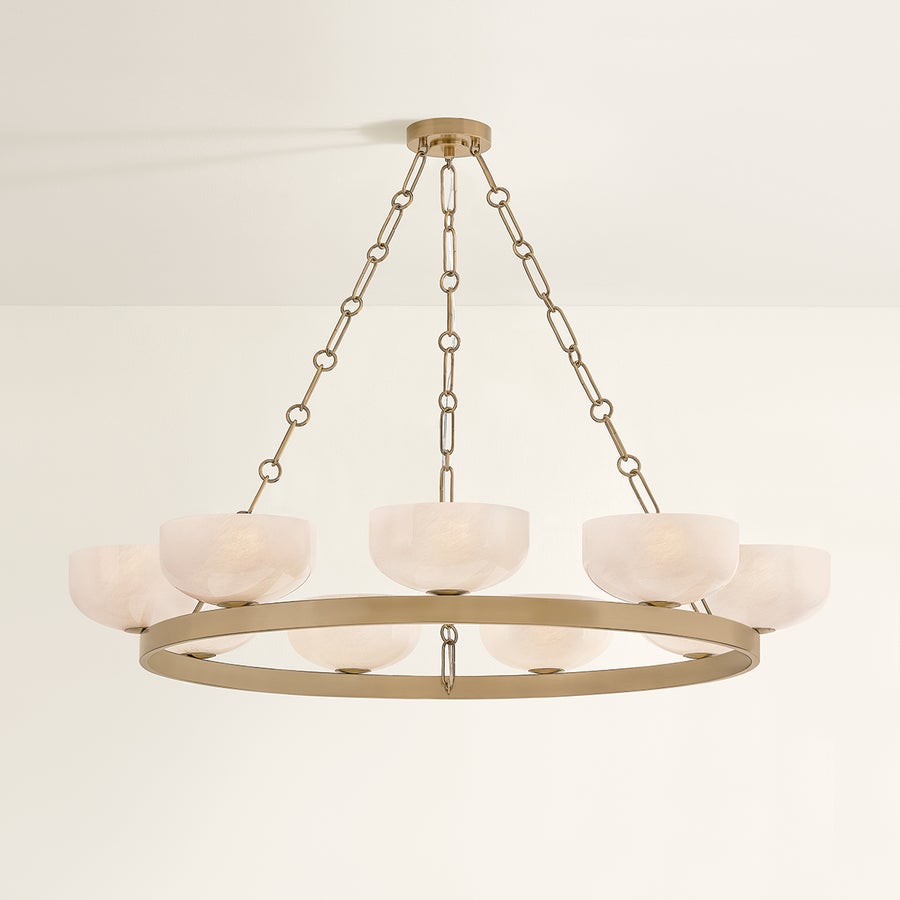 Troy Lighting CAELUM CHANDELIER — F1345-PBR