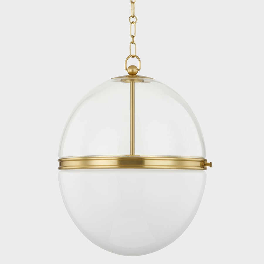 Hudson Valley Lighting DONNELL Pendant — Aged Brass