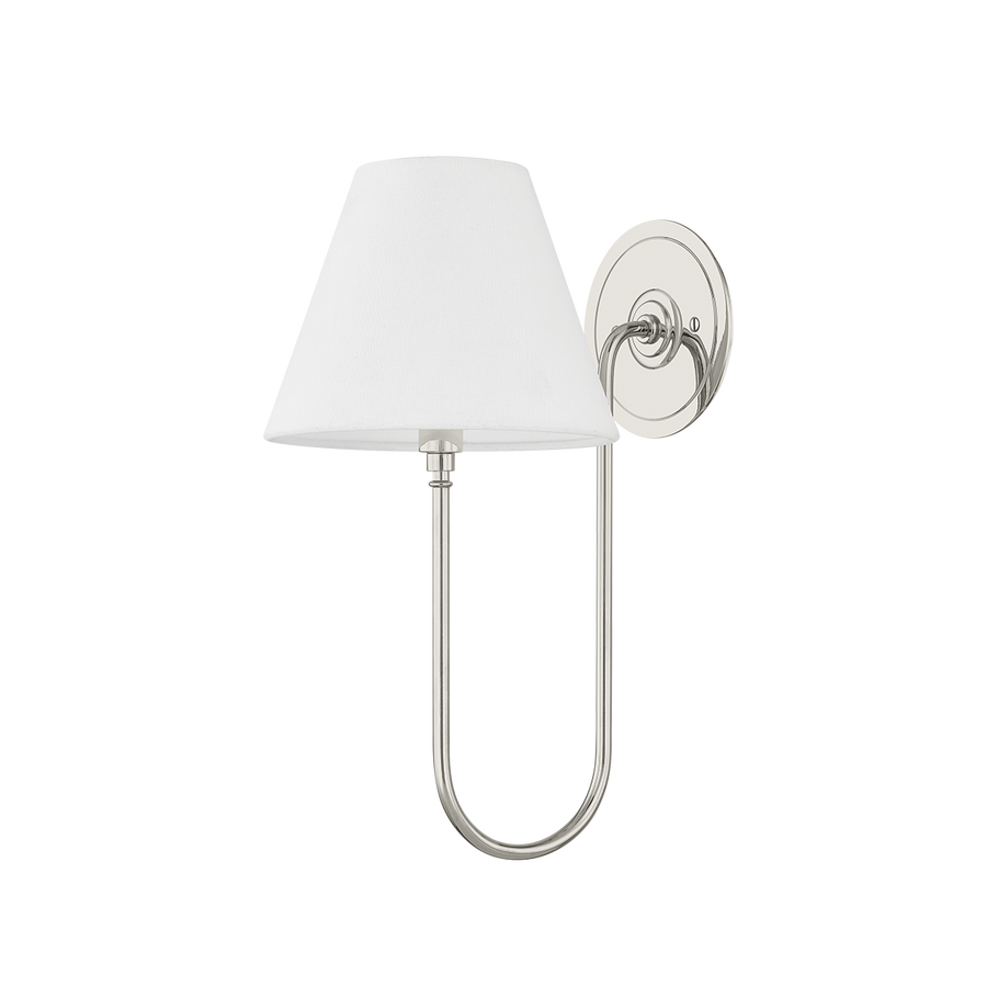Hudson Valley Lighting Hawthorne Wall Sconce — Polished Nickel