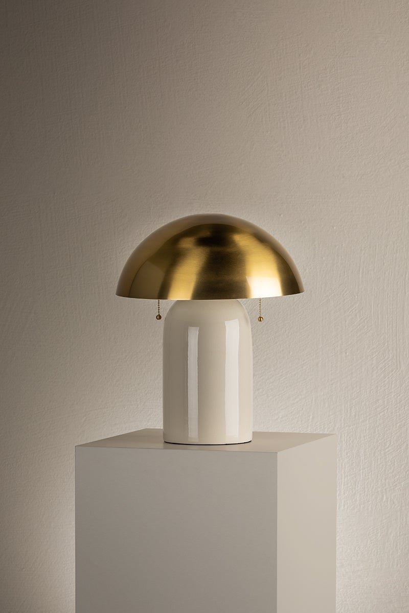 Mitzi Gaia Table Lamp — HL777201-AGB/CLC