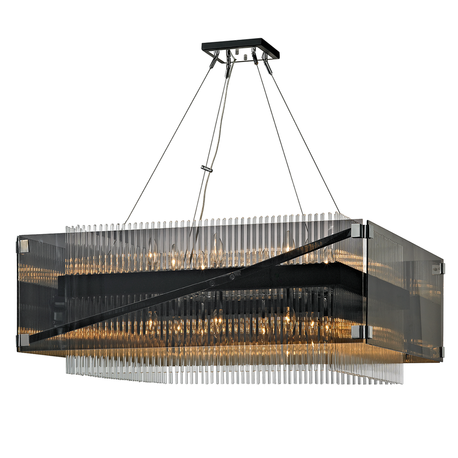 Troy Lighting Apollo Chandelier — F5907-BRZ/PC