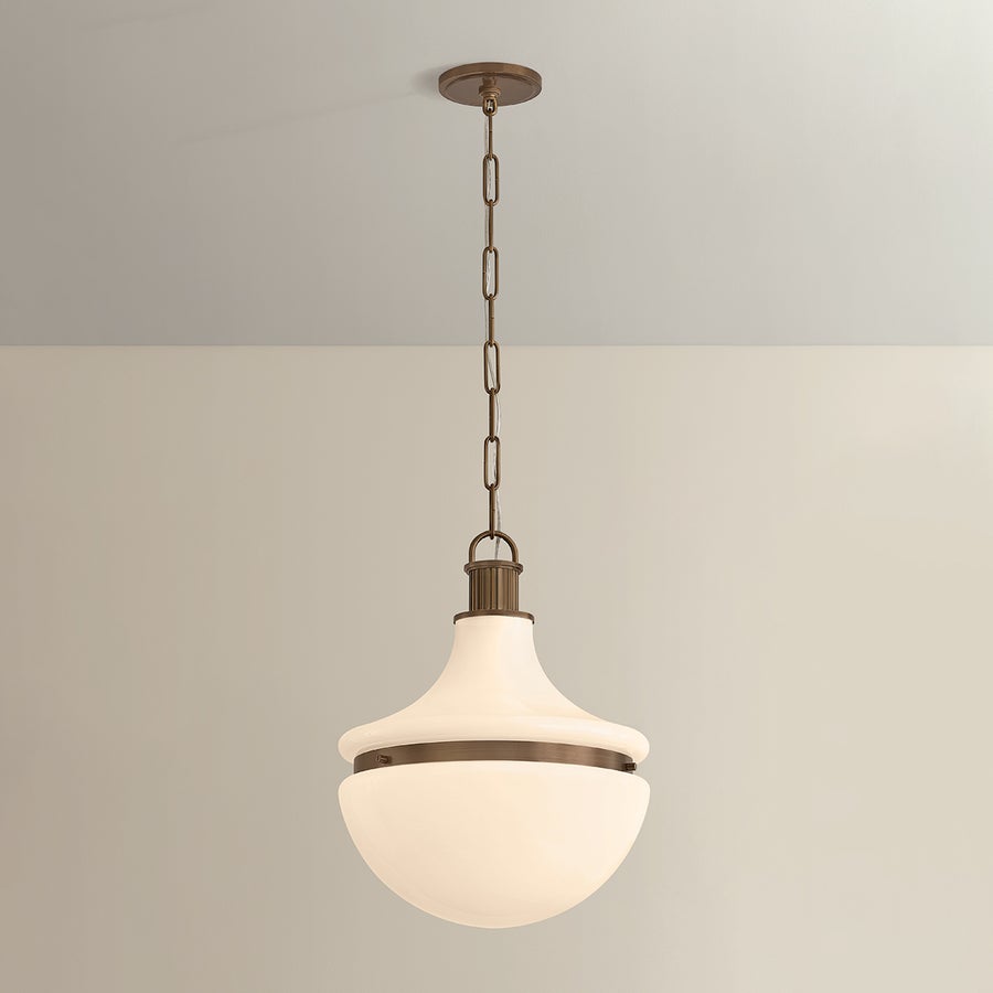 Hudson Valley Lighting Barryville Pendant — Historic Bronze