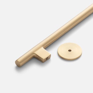 Galley Pull in Natural Brass thumbnail 3