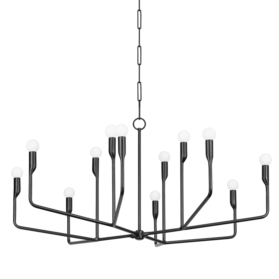 Troy Lighting NORMAN Chandelier — F9242-FOR